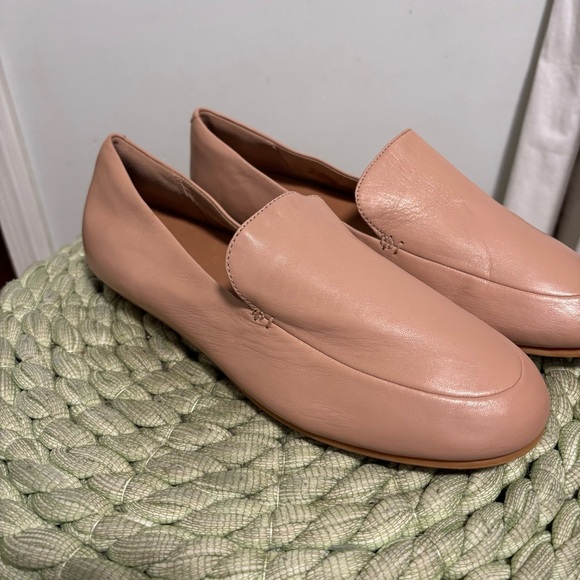 Fitflop Lena Beechwood Beige/Pink Slip On Comfort Loafers NWT - Picture 3 of 10